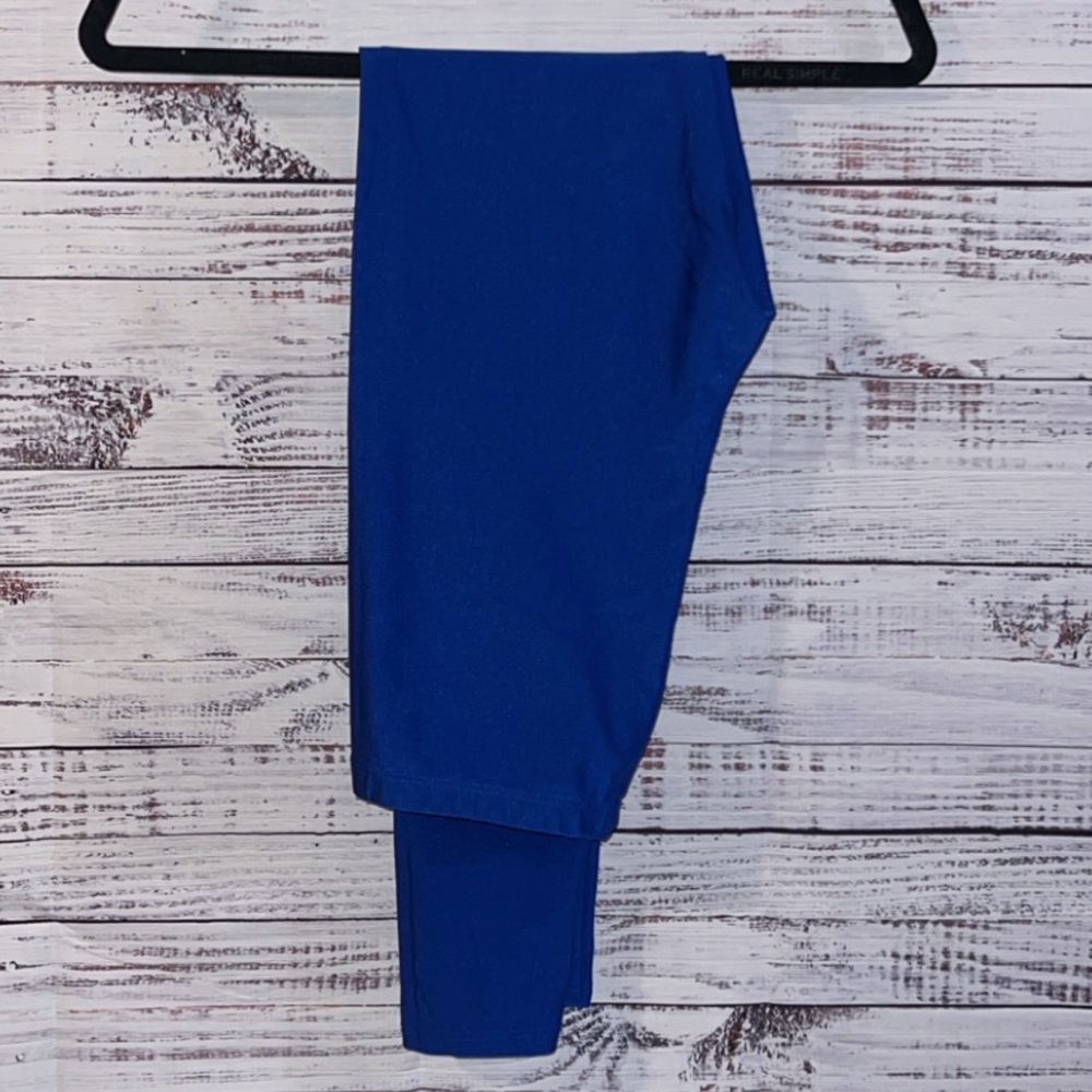 Forever 21 Disco Electric Blue Leggings
